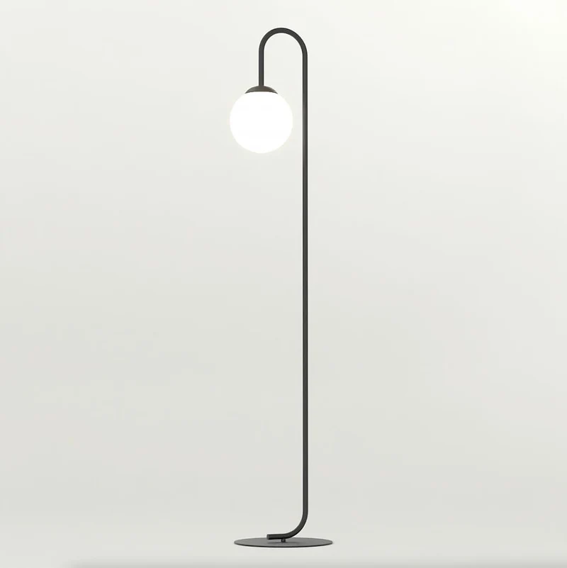 Lampadaire En Verre Salon- Finition mate