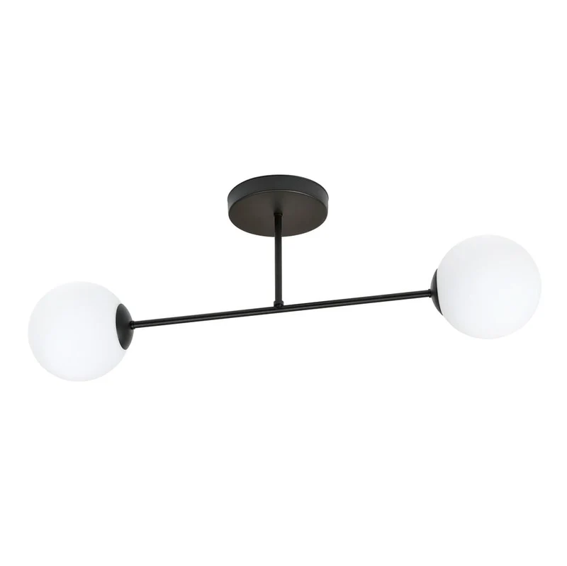 Lustre de Cuisine - Spots verre transparent style moderne