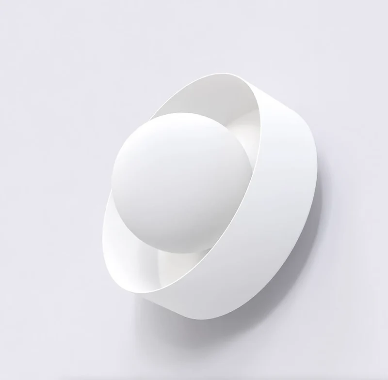 Lampe de table verre cylindrique minimaliste