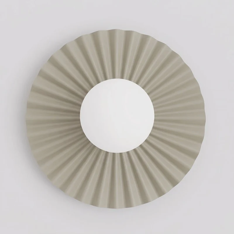Applique Murale Cannelée Beige