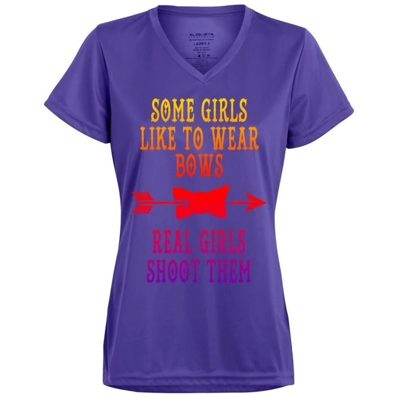 Certaines filles aiment porter un nœud. T-shirt anti-transpiration