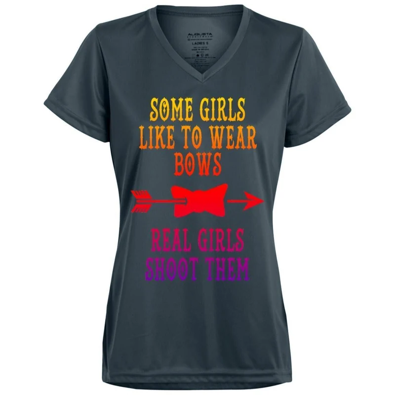 Certaines filles aiment porter un nœud. T-shirt anti-transpiration