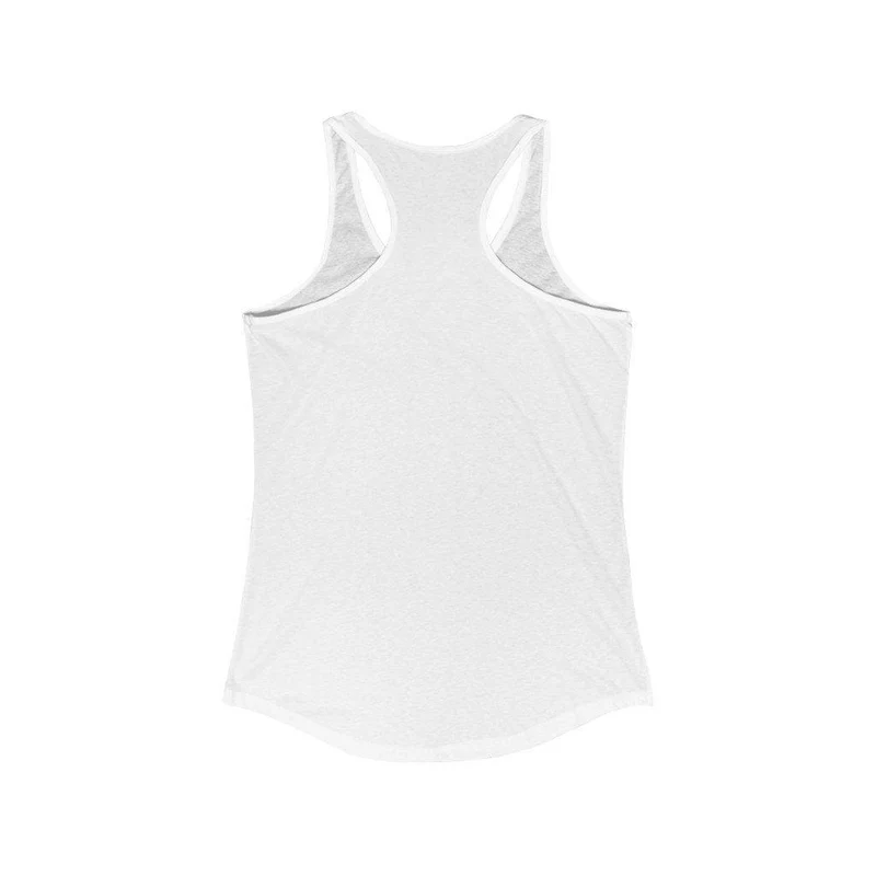 Réservoir Racerback idéal pour femmes, débardeur pour femmes, débardeur noir en coton biologique, réservoir Racerback ample, vêtements de sport pour femmes, haut Athleisure