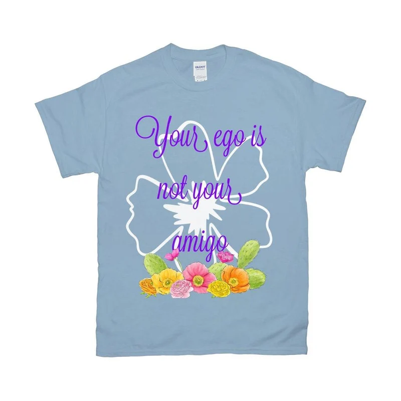 Votre ego n’est pas votre T-shirt Amigo - Chemise drôle / Mexique / vintage / Espagnol / Black White Hipster / Kawaii Feminist / Grunge Goth