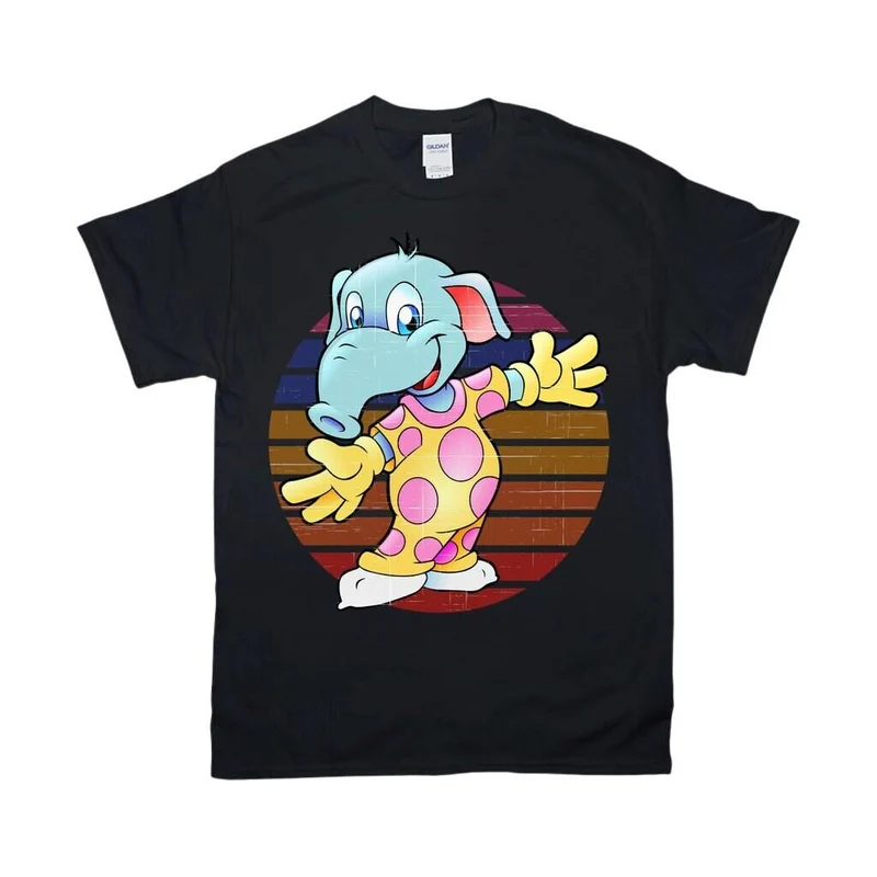 Éléphant en couleurs de plage Pjs | Chemise pour enfants, chemise de soirée pyjama