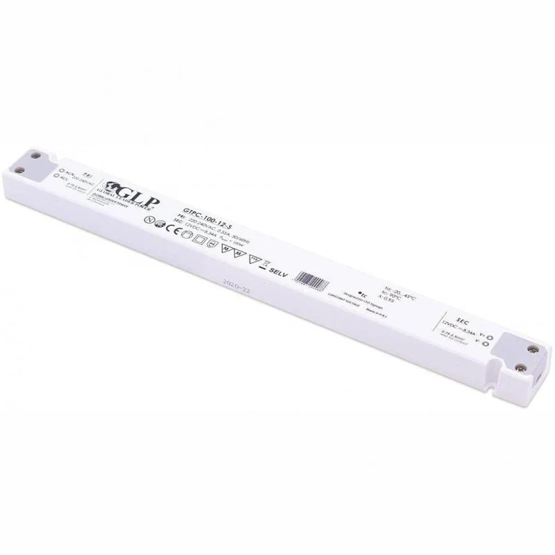 Alimentation LED extra plate 100W 12V - GPL