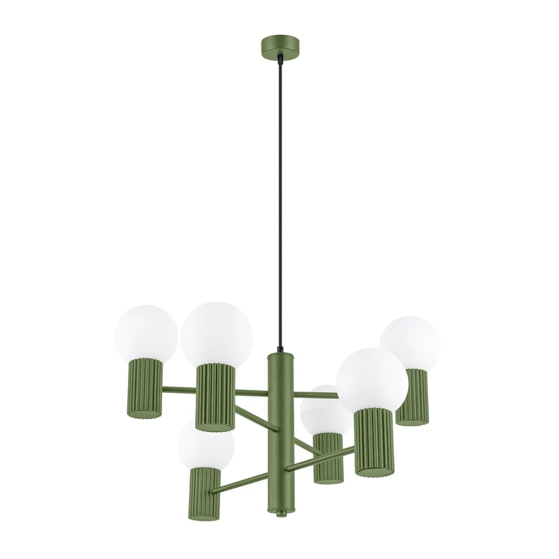 Lustre pour Cuisine Scandinave Vert Olive Moderne
