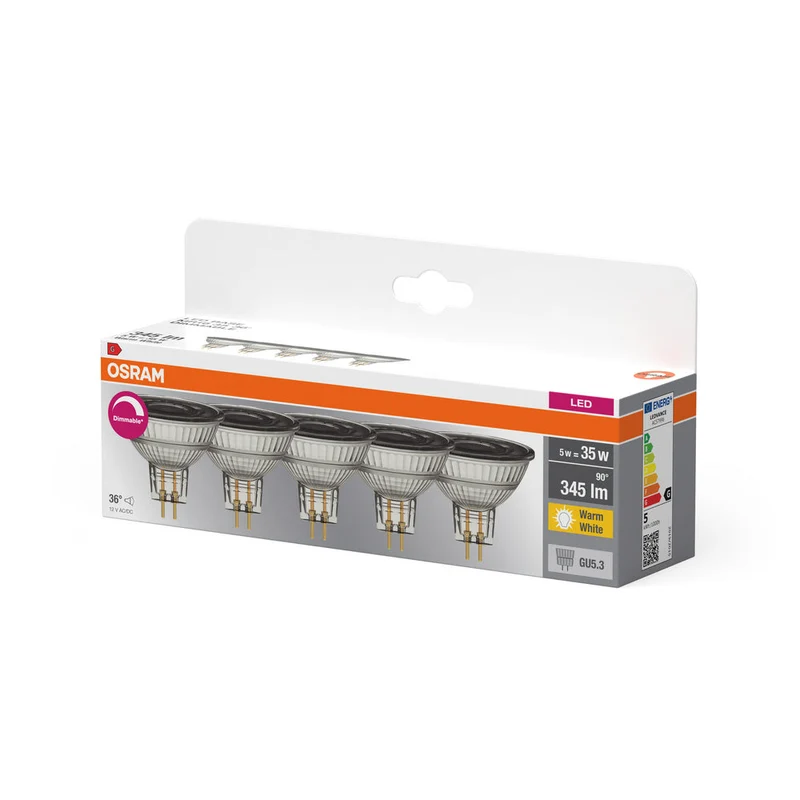 BASE LED MR16 5W 927 GU5.3