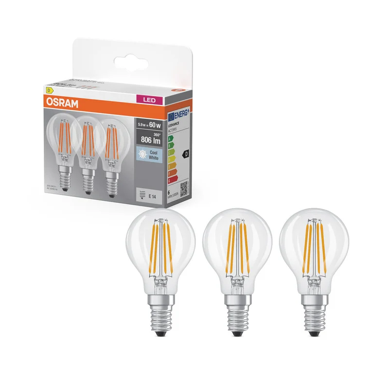 LED BASE CLASSIC P 5.9W 840 Clair E14