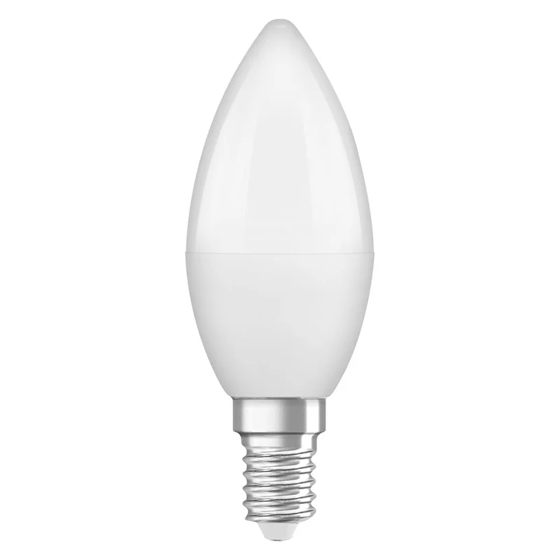 BASE LED CLASSIQUE B 4.9W 865 Givré E14 Pack de Trois