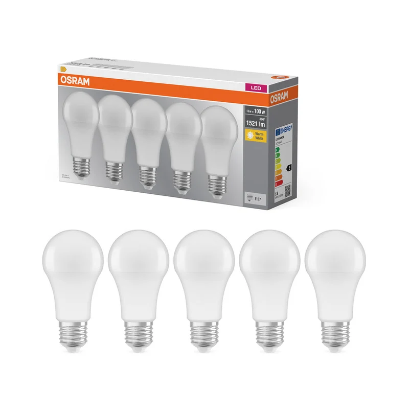 LED BASE CLASSIC A 13W 827 Givré E27