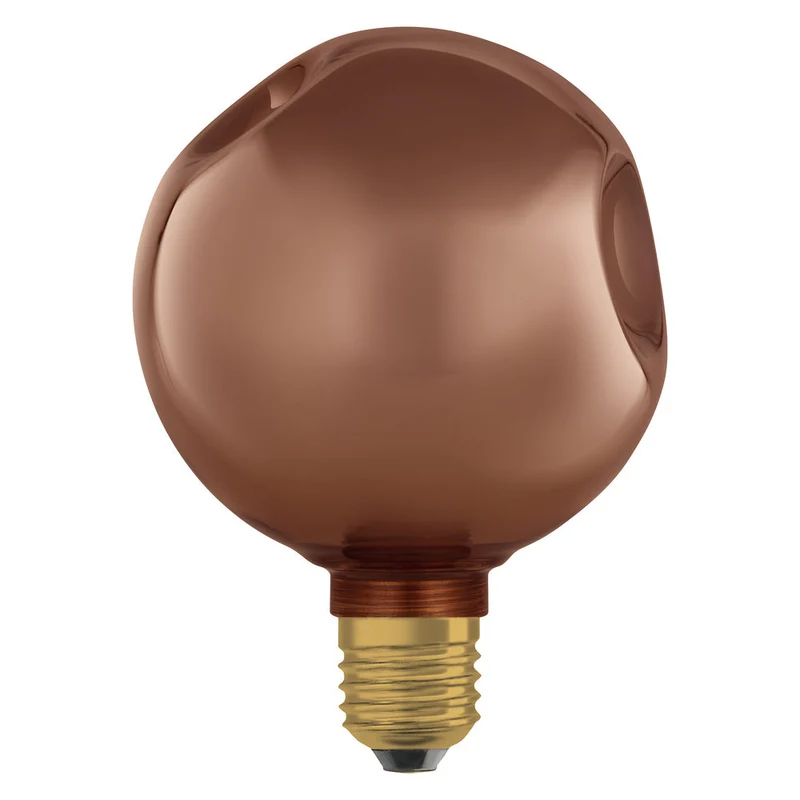 LAMPE LED DÉCORATIVE EN VERRE ÉLECTRO EN PETIT ROSE EN VERRE ÉLECTRO