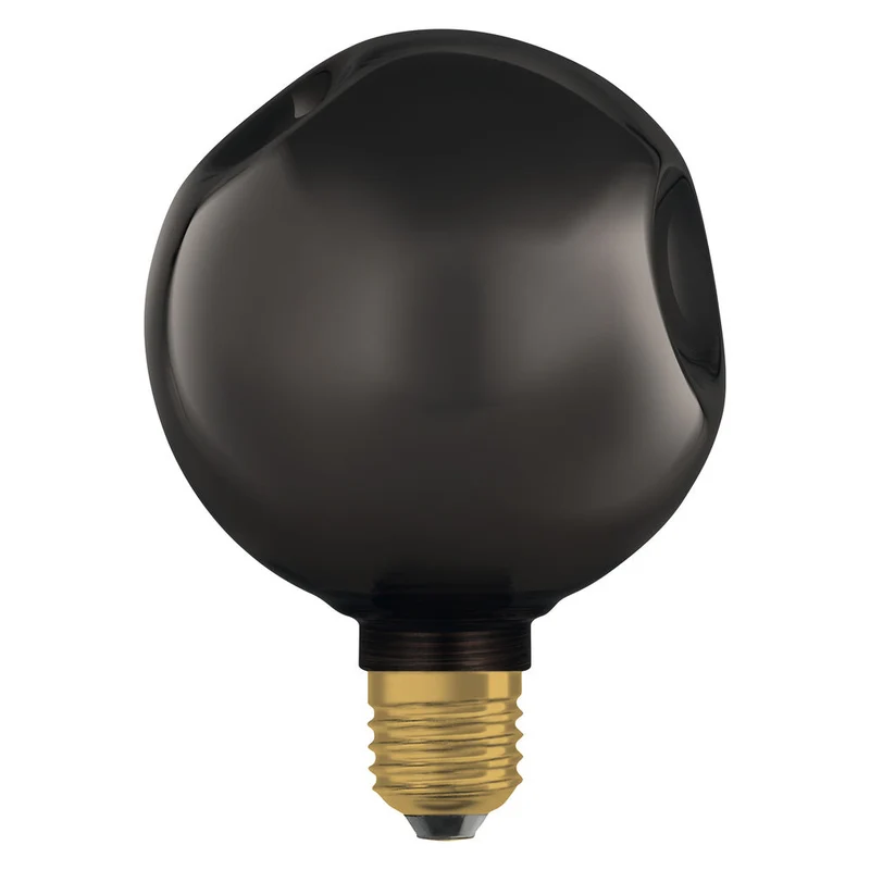 LAMPE LED DÉCORATIVE EN VERRE ÉLECTRO EN VERRE ÉLECTRO PETITE NOIRE