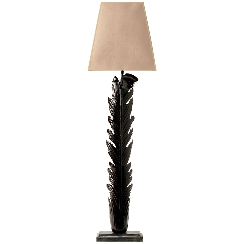 Feuille Lucca Lampe en laiton sans abat-jour
