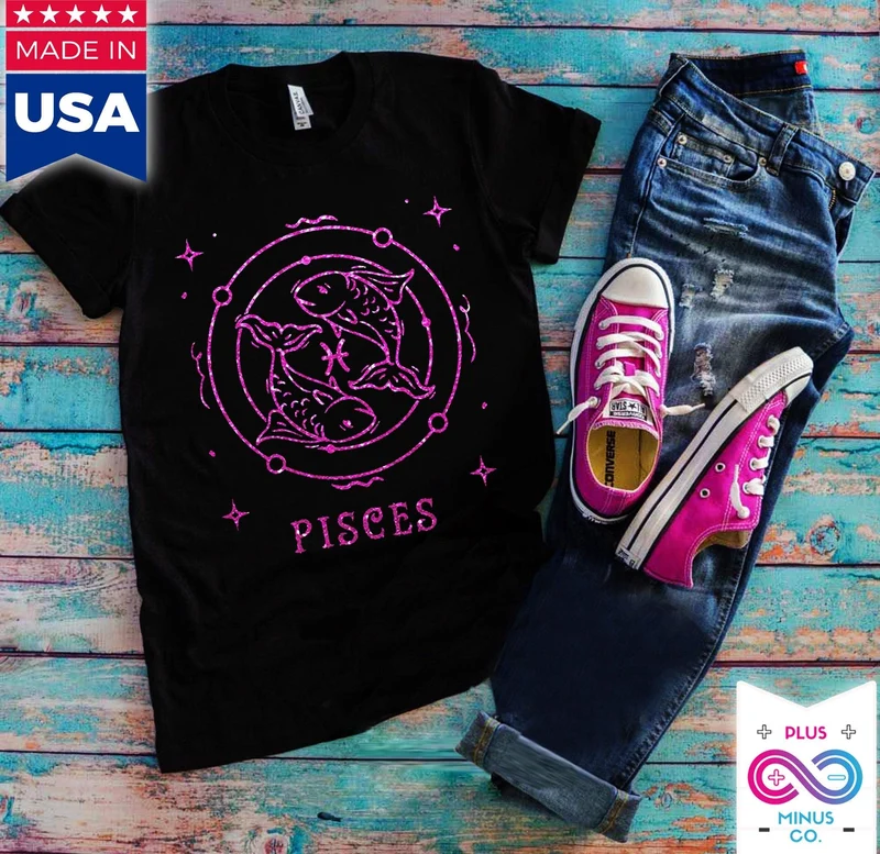 T-shirts Poissons, Chemise Zodiaque, Chemise Astrologie, Cadeau pour Poissons, Cadeau d’anniversaire Poissons, Signes du Zodiaque, Tee Horoscopes, Chemise Saint-Valentin
