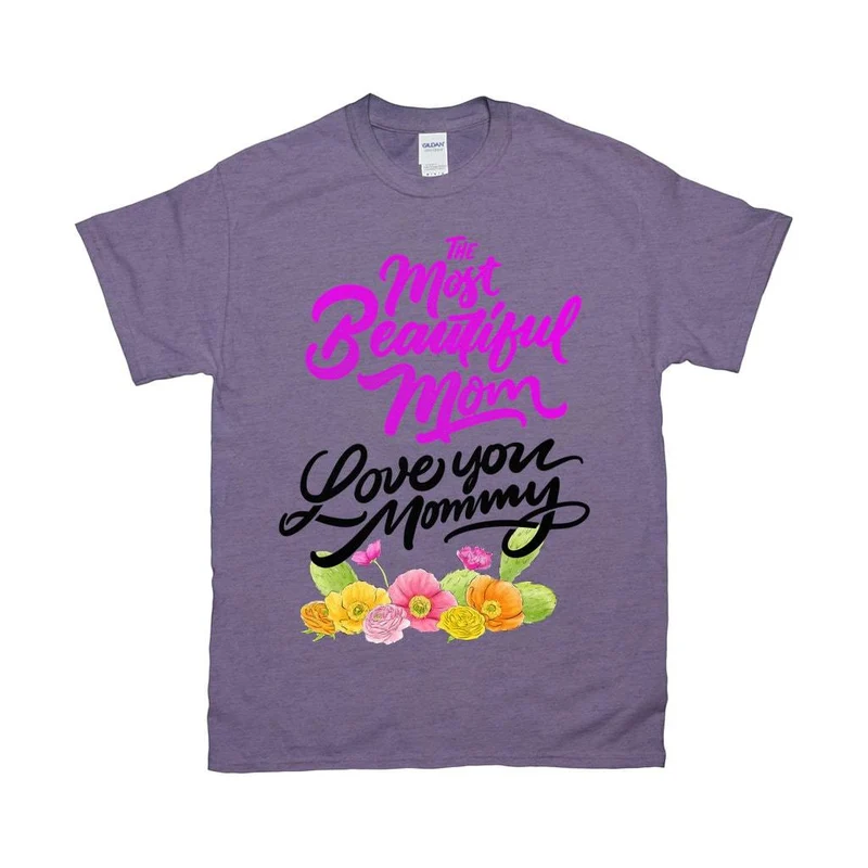 La plus belle maman || Je t’aime maman T-shirts || Chemise maman || T-shirt maman || T-shirt fête des mères