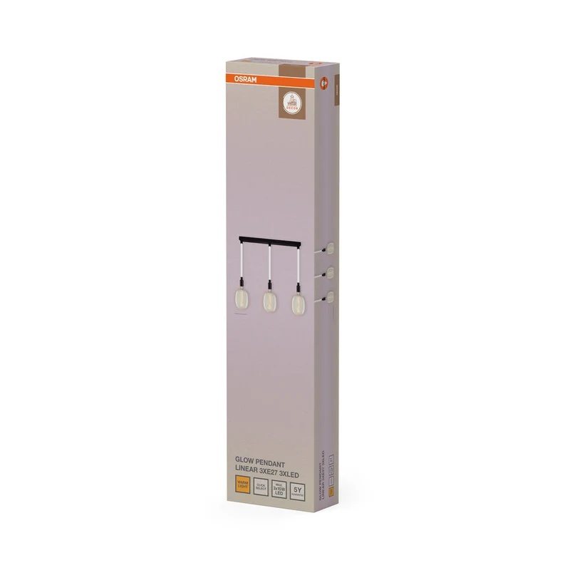 OSRAM DECOR Glow Suspension Linéaire 3xE27 Select
