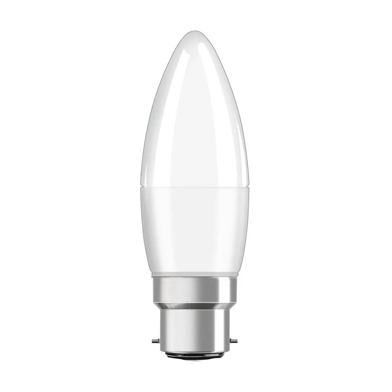 OSRAM LED BASE CLASSIC B 4.9W 827 Givré B22d