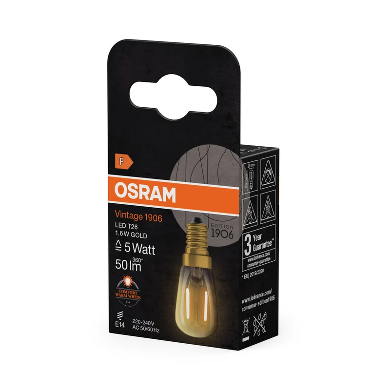 Vintage 1906® LED FORMES SPÉCIALES 1.6W 824 Or E14