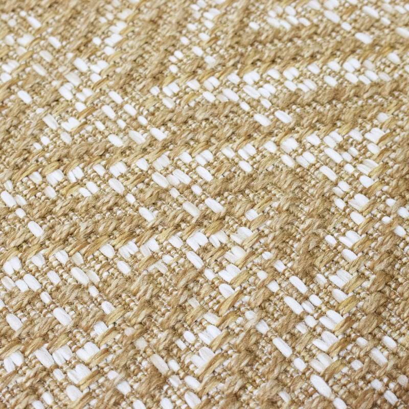 Tapis d'extérieur beige à motif - Belize