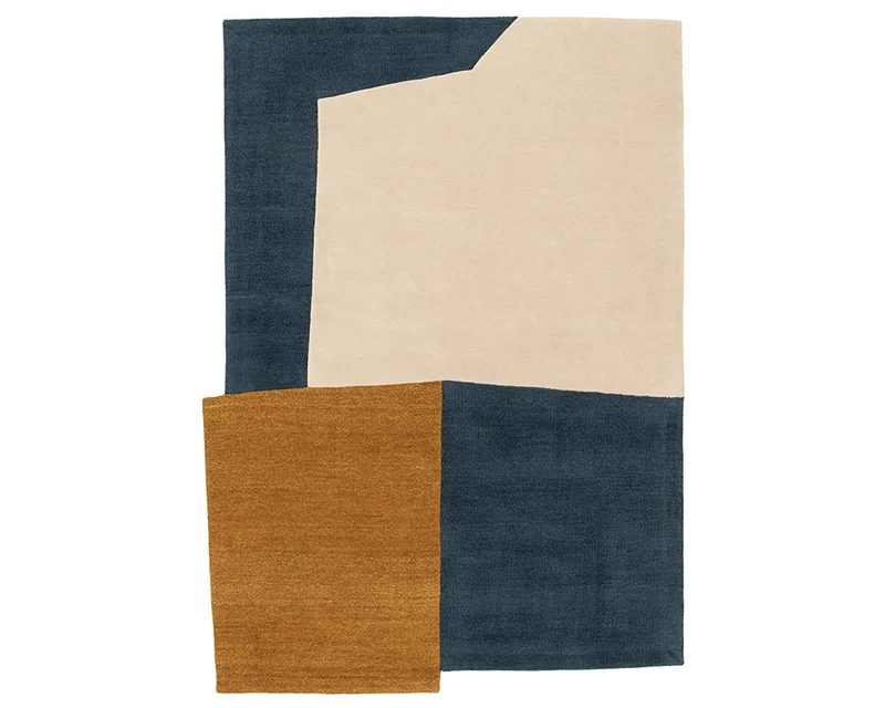 Tapis contemporain salon multiforme - Metz