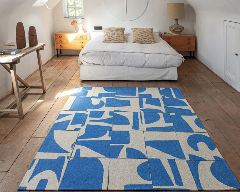 Tapis contemporain pour salon - Edges Chenille