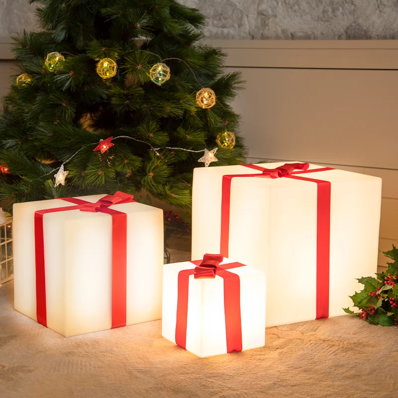 CUBE DE NOËL LUMINEUX GIFTY 32
