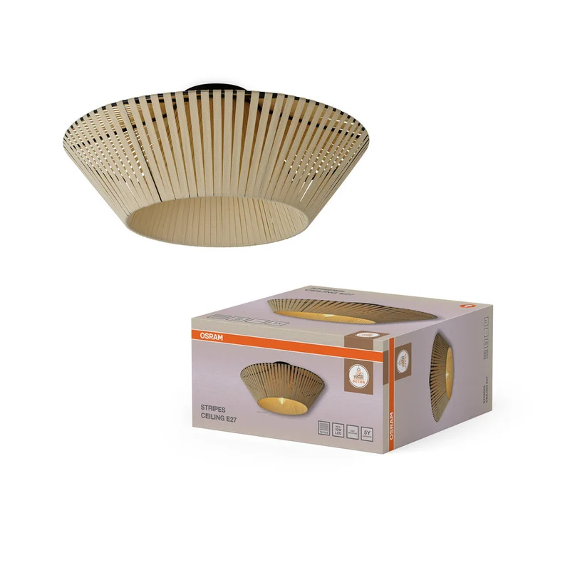 OSRAM DECOR Stripes lampe à poser 1xE27 Beige