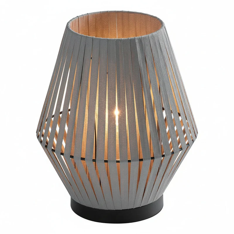 OSRAM DECOR Stripes lampe à poser 1xE14 Gris foncé