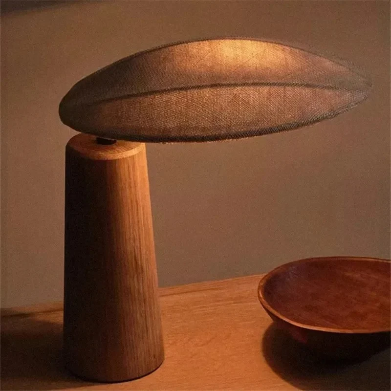 Lampe de Chevet Bois Design