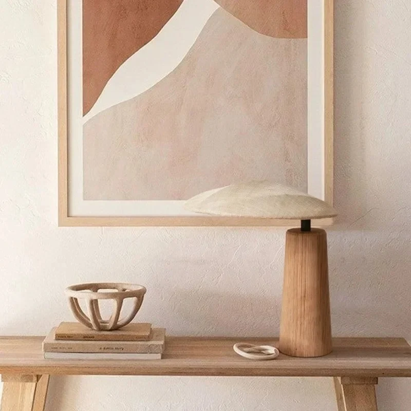 Lampe de Chevet Bois Design