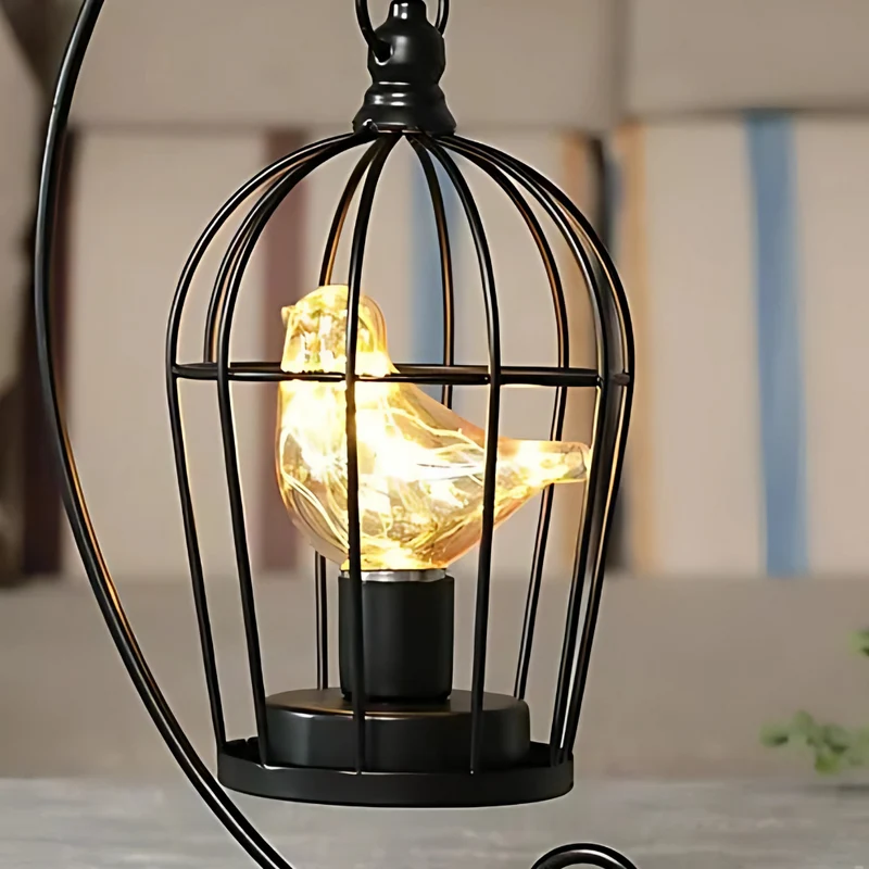Lampe Cage Oiseau