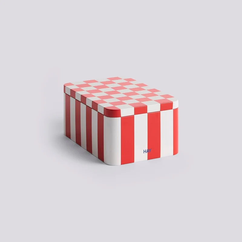 Hay Tin Container