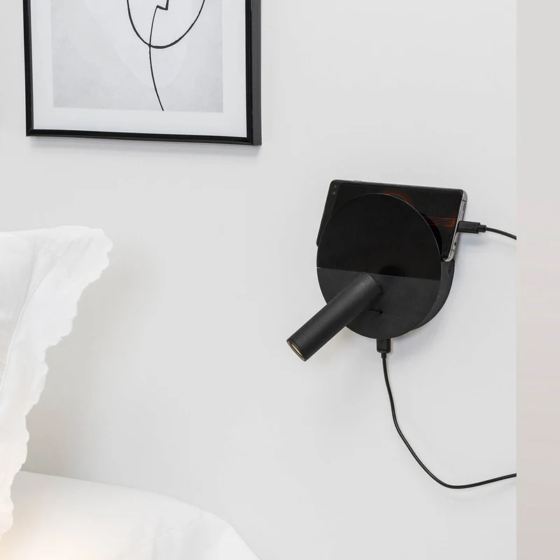 Faro DUAS Reading Wall Lamp with USB
