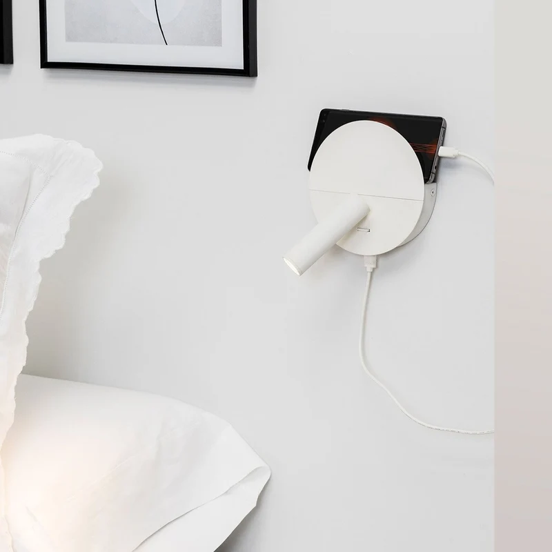 Faro DUAS Reading Wall Lamp with USB