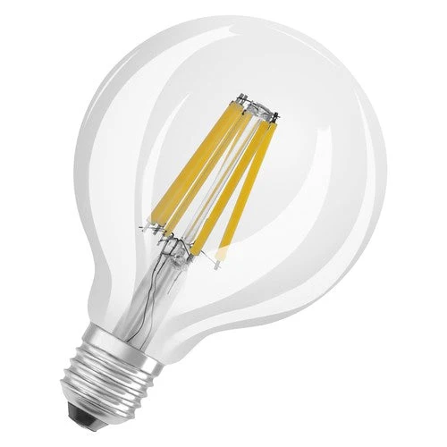OSRAM Ampoule LED à filament dimmable LED SUPERSTAR+ CL GLOBE95 FIL 100 dim 11W/927 E27 CRI90 BOÎTE, E27, Blanc chaud