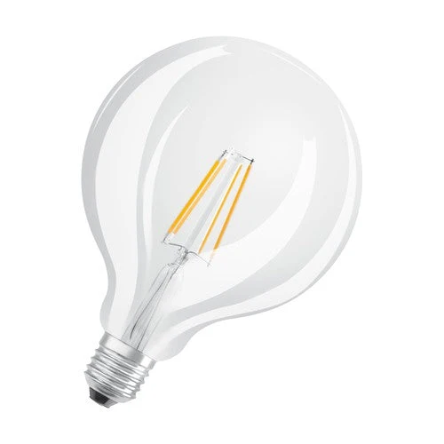 OSRAM Ampoule LED à filament dimmable LED SUPERSTAR+ CL GLOBE125 FIL 100 dim 11W/927 E27 CRI90 BOÎTE, blanc chaud, E27