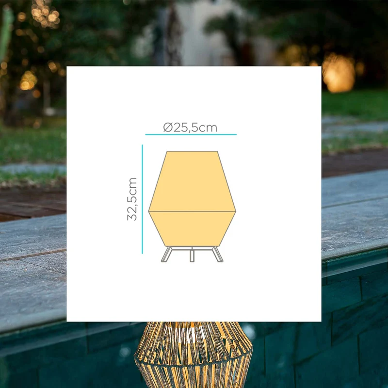LAMPE DÉCORATIVE SISINE 30 | USAGE INTÉRIEUR