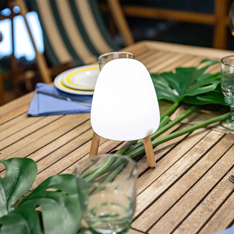 LAMPE DE TABLE TRÉPIED EN SILICONE ROCKET 20 | USAGE INTÉRIEUR