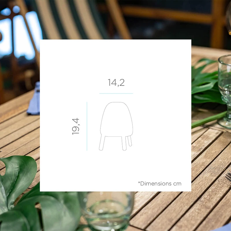 LAMPE DE TABLE TRÉPIED EN SILICONE ROCKET 20 | USAGE INTÉRIEUR