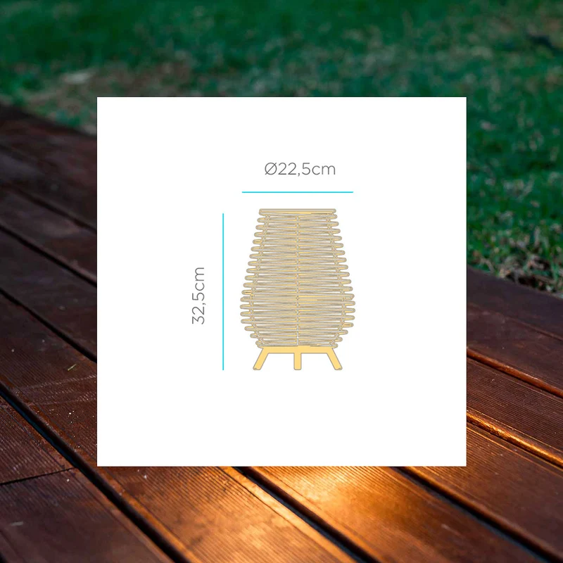 LAMPE DÉCORATIVE BOSSA 30 | USAGE INTÉRIEUR