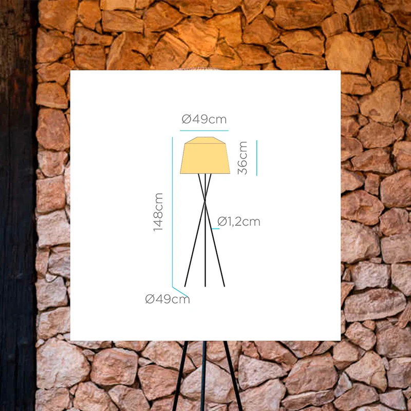 LAMPADAIRE SANS FIL AMALFI