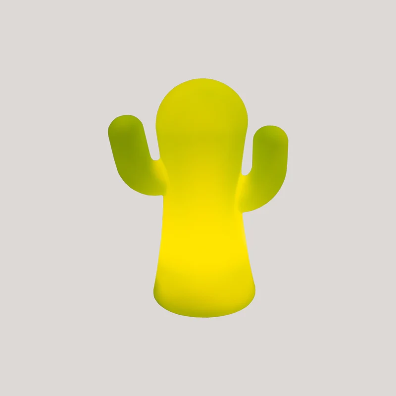 CACTUS LUMINEUX EN SILICONE PANCHITO VERT CITRON