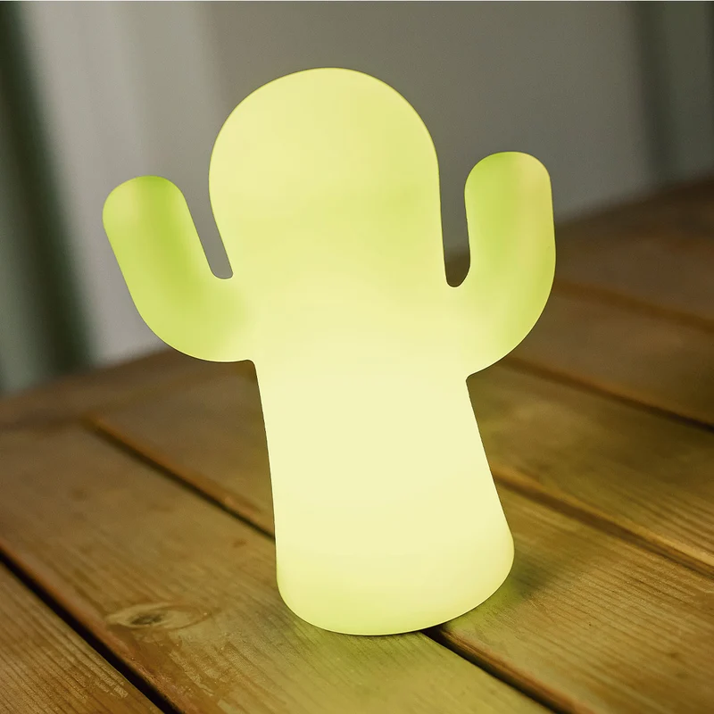 CACTUS LUMINEUX EN SILICONE PANCHITO VERT CITRON
