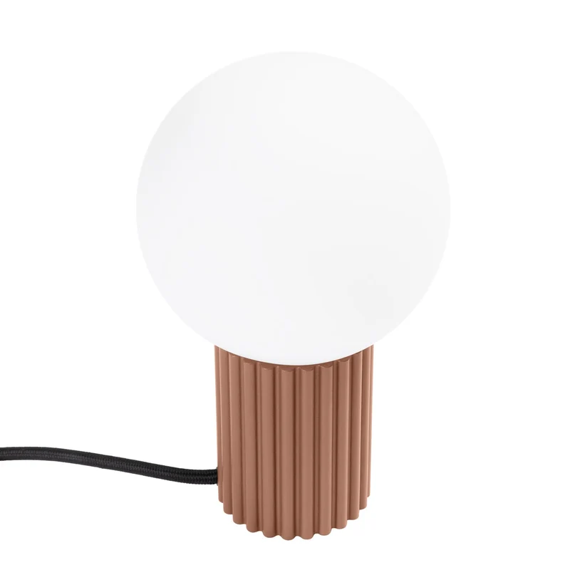 Lampe Aluminium/Verre Café Moderne Ronde