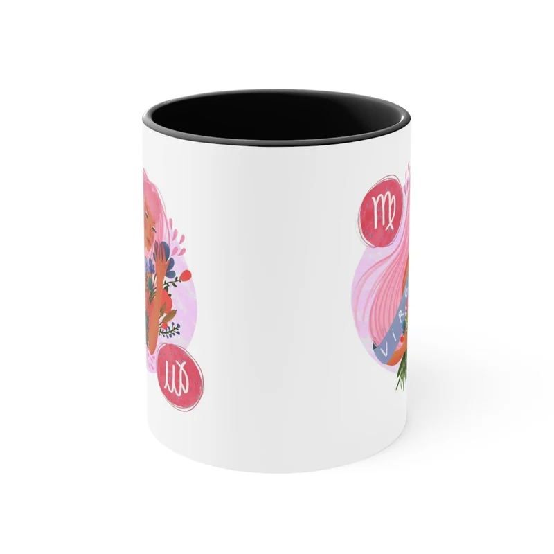 Tasses Vierge Dame, Tasse Rose Vierge, Tasse Rouge Vierge, Tasse d’anniversaire Vierge, Tasses I’M A Virgo, Anniversaire d’octobre, Anniversaire de septembre