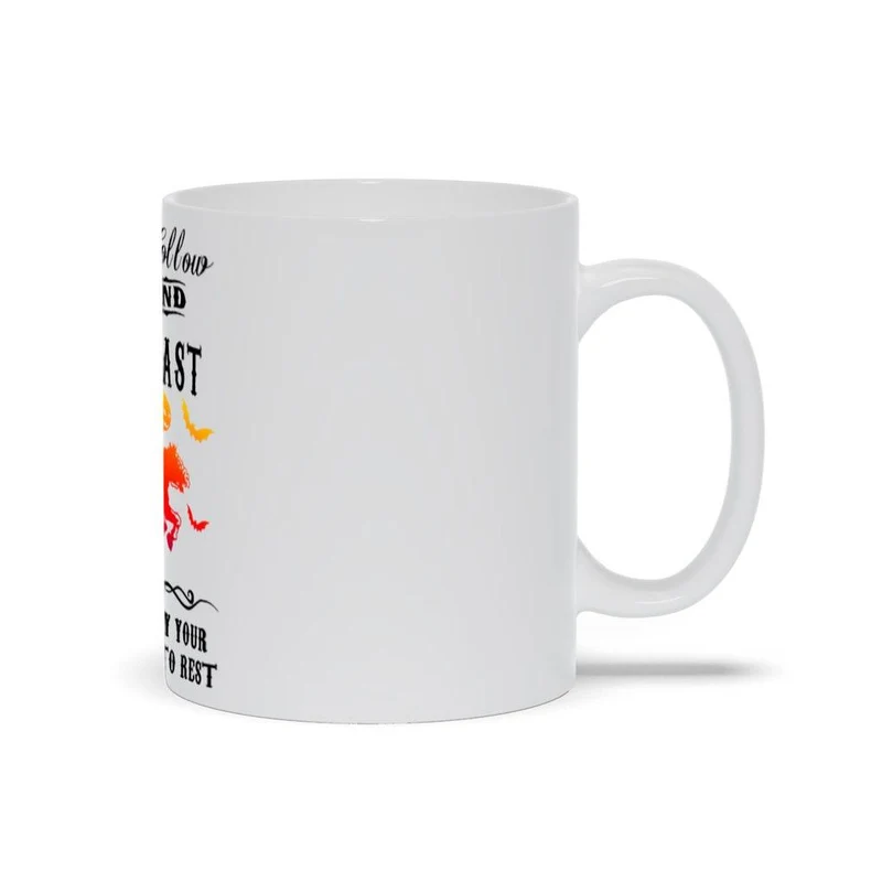 Sleepy Hollow Dead et tasses de petit-déjeuner || Tasse d’Halloween de patch de citrouille || Cavalier sans tête Sleepy Hollow