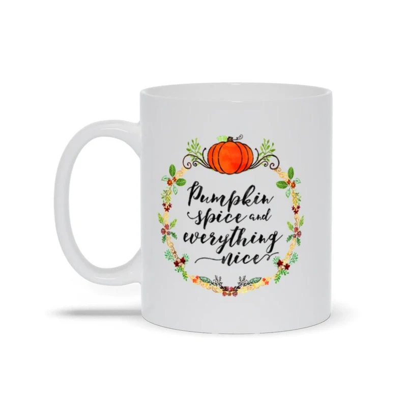 Épices de citrouille et tout ce qui est agréable, tasse de remerciement, tasse de dinde, cadeau de remerciement, dîner de Thanksgiving,