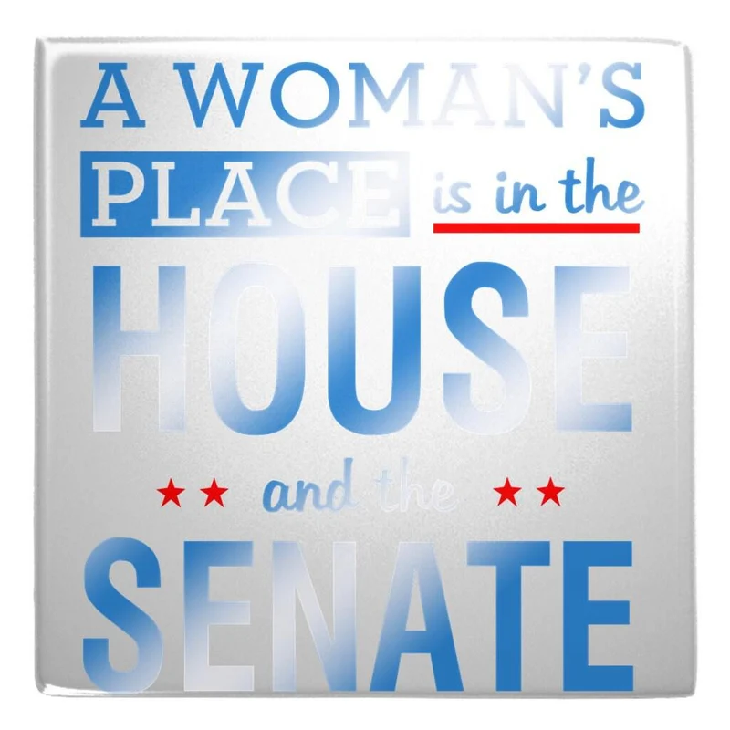 Une place pour les femmes est à la Chambre et au Sénat Aimants métalliques