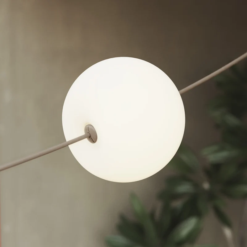 Guirlande lumineuse 12 points lumineux d’extérieur IP67 Desert Brown - Marina12 Cherry